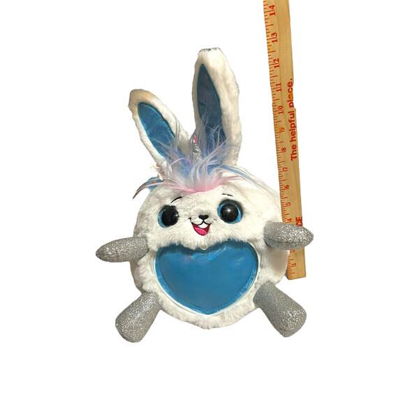 Zuru Rainbocorn Bunny Rabbit Wild Heart Surprise Bunnycorn Plush 12 Inch Unicorn - Picture 3 of 9